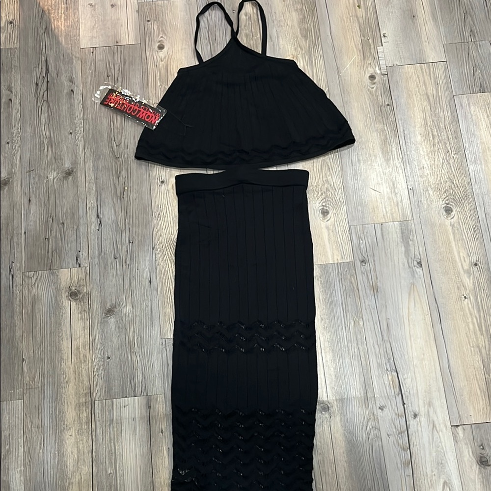 WOW Couture Black Two-Piece Dress